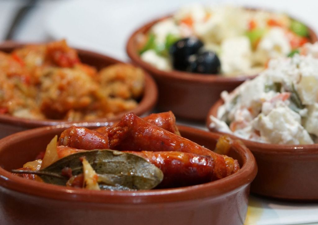 Auswahl verschiedenster Tapas